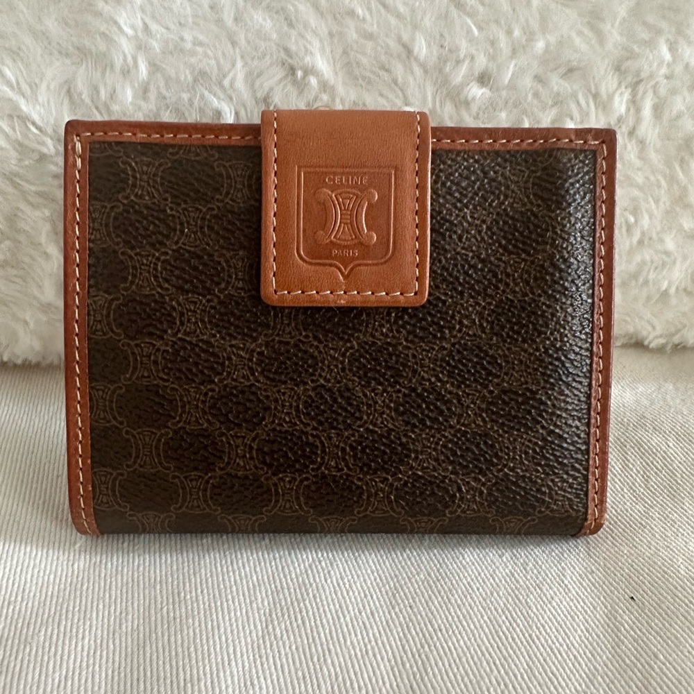 Celine Monogram Compact Wallet. Beautiful!!